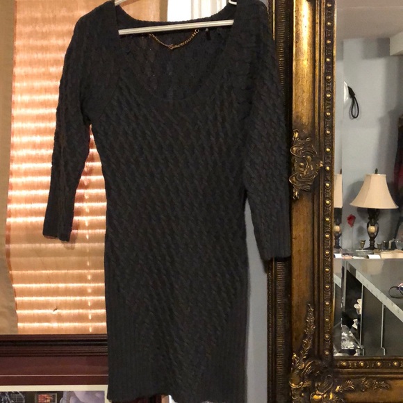 Guess Knit fitted 3/4 sleeve sweater dress - Picture 2 of 5